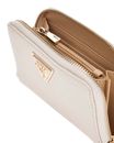 GUESS Laurel SLG Medium Zip Around Wallet Ivory GUESS Laurel SLG Medium Zip Around Wallet Ivory