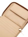 GUESS Laurel SLG Small Zip Around Wallet S Cognac