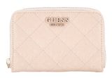 GUESS Laurel SLG Medium Zip Around Wallet M Sand GUESS Laurel SLG Medium Zip Around Wallet M Sand