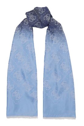 GUESS Scarf 75X185 Blue Multi