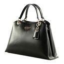 GUESS Eco Evaine Girlfriend Satchel Black GUESS Eco Evaine Girlfriend Satchel Black