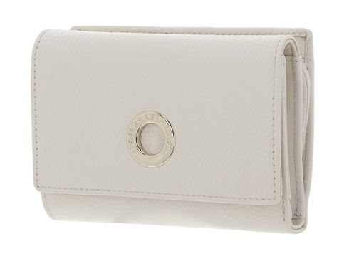 MANDARINA DUCK Mellow Leather Wallet with Flap M Almond