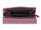MANDARINA DUCK Mellow Leather Wallet with Flap M Lilac Rose MANDARINA DUCK Mellow Leather Wallet with Flap M Lilac Rose