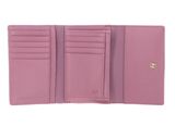 MANDARINA DUCK Mellow Leather Wallet with Flap M Lilac Rose MANDARINA DUCK Mellow Leather Wallet with Flap M Lilac Rose