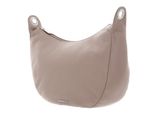 MANDARINA DUCK Mellow Leather Hobo Bag Warm Taupe MANDARINA DUCK Mellow Leather Hobo Bag Warm Taupe