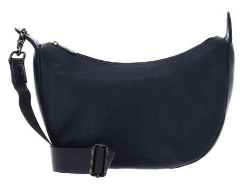 MANDARINA DUCK Mellow Leather Hobo Bag Dress Blue