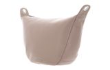 MANDARINA DUCK Mellow Leather Hobo Bag Warm Taupe MANDARINA DUCK Mellow Leather Hobo Bag Warm Taupe