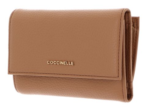 COCCINELLE Metallic Soft Wallet Grainy Leather Skin