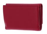 COCCINELLE Metallic Soft Wallet Grainy Leather Sangria COCCINELLE Metallic Soft Wallet Grainy Leather Sangria