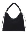 COCCINELLE Boheme Grana Double Shoulder Bag L Noir / Cuir