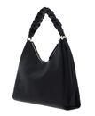COCCINELLE Boheme Grana Double Shoulder Bag L Noir / Cuir