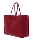 COCCINELLE Maxi Log Handbag Grained Leather Sangria