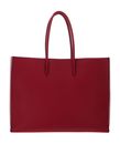 COCCINELLE Maxi Log Handbag Grained Leather Sangria