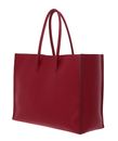 COCCINELLE Maxi Log Handbag Grained Leather Sangria