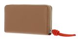 COCCINELLE Metallic Soft Wallet Grained Leather Skin / Gazpacho COCCINELLE Metallic Soft Wallet Grained Leather Skin / Gazpacho