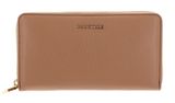 COCCINELLE Metallic Soft Wallet Grained Leather Skin COCCINELLE Metallic Soft Wallet Grained Leather Skin