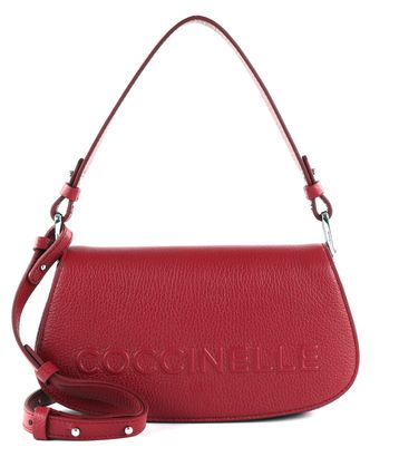 COCCINELLE Myrtha Maxi Log Mini Crossbody Bag S Sangria