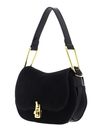 COCCINELLE Magie Suede Handbag Noir / Noir COCCINELLE Magie Suede Handbag Noir / Noir