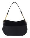 COCCINELLE Magie Suede Handbag Noir / Noir COCCINELLE Magie Suede Handbag Noir / Noir