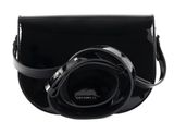 COCCINELLE Dew Patent Crossbody Bag Noir COCCINELLE Dew Patent Crossbody Bag Noir