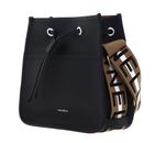 COCCINELLE Raquel Crossbody Bag Noir / Cuir