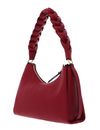COCCINELLE Boheme Grana Double Shoulder Bag M Sangria / Skin