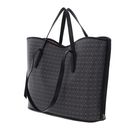 COCCINELLE New Never Without Bag Shopper Coated Monogram Multi Noir / Noir