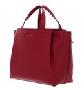 COCCINELLE Malory Handbag Grained Leather Sangria COCCINELLE Malory Handbag Grained Leather Sangria