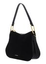 COCCINELLE Magie Suede Bim Shoulder Bag M Noir / Noir COCCINELLE Magie Suede Bim Shoulder Bag M Noir / Noir