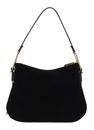 COCCINELLE Magie Suede Bim Shoulder Bag M Noir / Noir COCCINELLE Magie Suede Bim Shoulder Bag M Noir / Noir