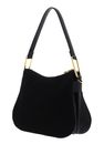 COCCINELLE Magie Suede Bim Shoulder Bag M Noir / Noir COCCINELLE Magie Suede Bim Shoulder Bag M Noir / Noir