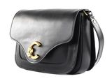 COCCINELLE C-Me Calf Cock Crossbody Bag M Noir COCCINELLE C-Me Calf Cock Crossbody Bag M Noir