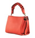 COCCINELLE Boheme Grana Double Crossbody Double Grainy Leather Gazpacho / Sangria COCCINELLE Boheme Grana Double Crossbody Double Grainy Leather Gazpacho / Sangria