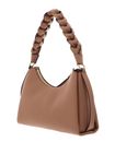 COCCINELLE Boheme Grana Double Shoulder Bag M Skin / Gazpacho