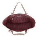 COCCINELLE New Never Without Bag Shopper Coated Monogram Multi Blanc / Rosette