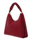 COCCINELLE Boheme Grana Double Shoulder Bag L Sangria / Skin