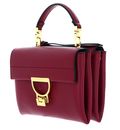 COCCINELLE Arlettis Handbag Grainy Leather Sangria COCCINELLE Arlettis Handbag Grainy Leather Sangria