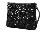 COCCINELLE Best Paillettes Crossbody Bag Noir / Noir