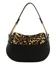 COCCINELLE Magie Paillettes Handbag Golden / Noir COCCINELLE Magie Paillettes Handbag Golden / Noir