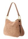 COCCINELLE Magie Suede Bim Shoulder Bag M Skin COCCINELLE Magie Suede Bim Shoulder Bag M Skin