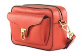 COCCINELLE Beat Soft Ribb Crossbody Bag Grained Leather Gazpacho COCCINELLE Beat Soft Ribb Crossbody Bag Grained Leather Gazpacho