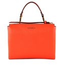COCCINELLE Arlettis Signature Handbag Grained Leather Gazpacho