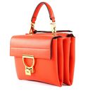 COCCINELLE Arlettis Signature Handbag Grained Leather Gazpacho