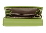 COCCINELLE Metallic Soft Wallet Grainy Leather Guacamole COCCINELLE Metallic Soft Wallet Grainy Leather Guacamole