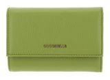 COCCINELLE Metallic Soft Wallet Grainy Leather Guacamole COCCINELLE Metallic Soft Wallet Grainy Leather Guacamole