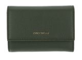 COCCINELLE Metallic Soft Wallet Grainy Leather Alga COCCINELLE Metallic Soft Wallet Grainy Leather Alga