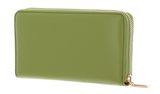 COCCINELLE Metallic Soft Wallet Grained Leather Guacamole COCCINELLE Metallic Soft Wallet Grained Leather Guacamole