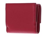 COCCINELLE Metallic Soft Wallet Grained Leather Sangria COCCINELLE Metallic Soft Wallet Grained Leather Sangria