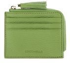 COCCINELLE Tassel Credit Card Holder Guacamole COCCINELLE Tassel Credit Card Holder Guacamole