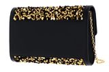 COCCINELLE Magie 2Nite Paillettes Clutch Golden / Noir